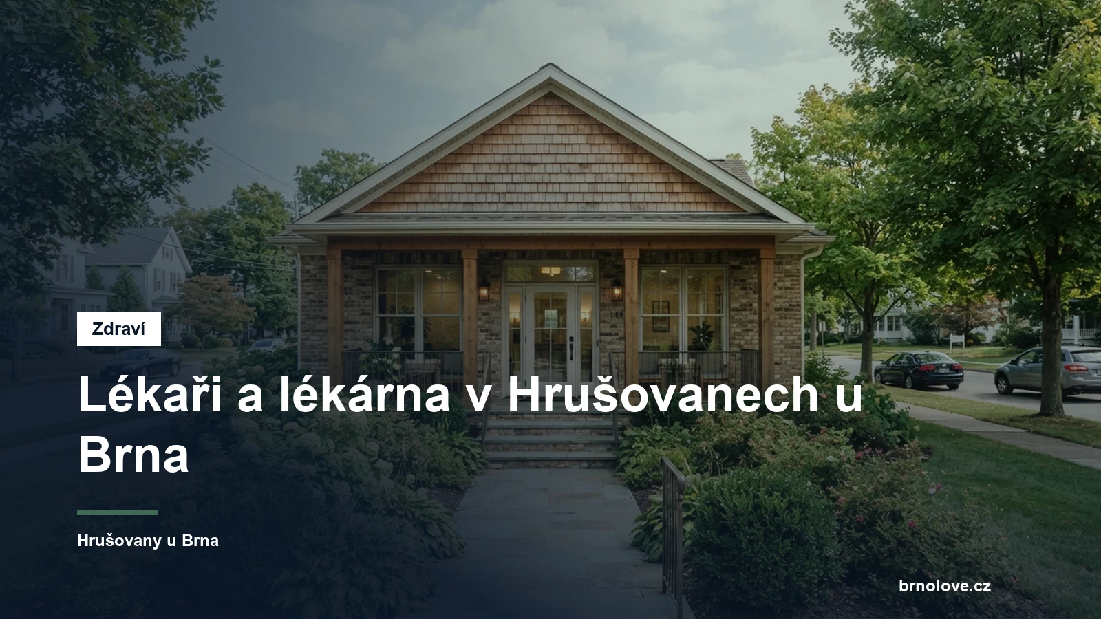 Ordinace a lékárna v obci