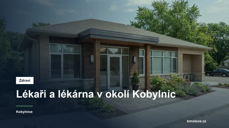 Zdravotní středisko v okolí