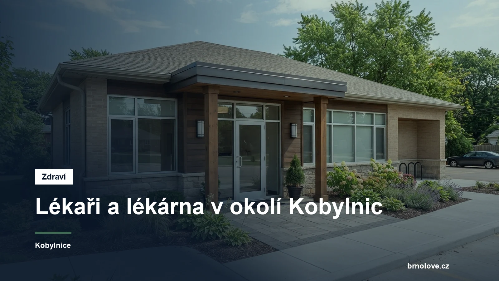 Zdravotní středisko v okolí