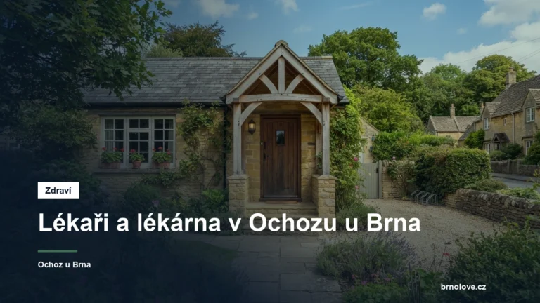 Ordinace lékaře v obci