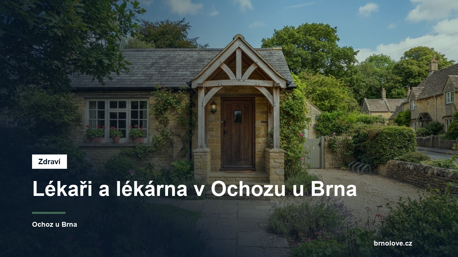 Ordinace lékaře v obci