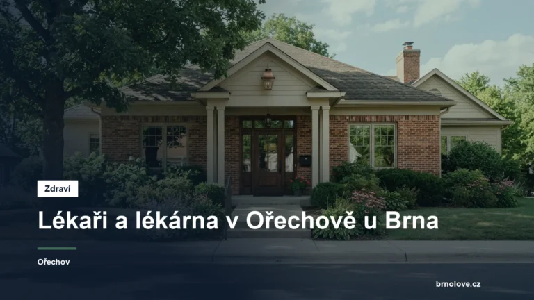 Ordinace a lékárna v obci