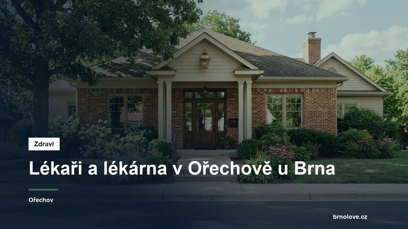 Ordinace a lékárna v obci