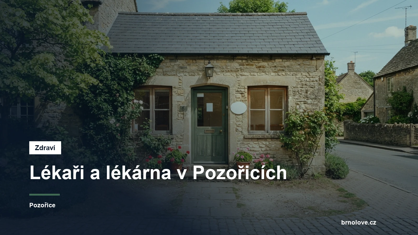 Zdravotní středisko v obci