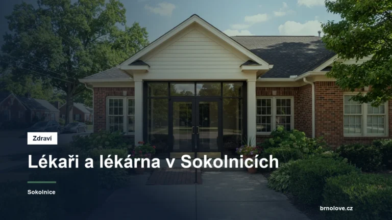 Ordinace a lékárna v obci