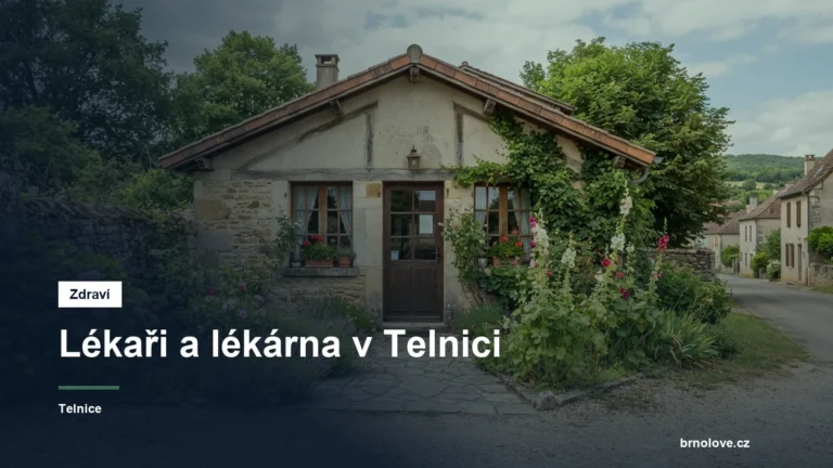 Ordinace lékaře v obci