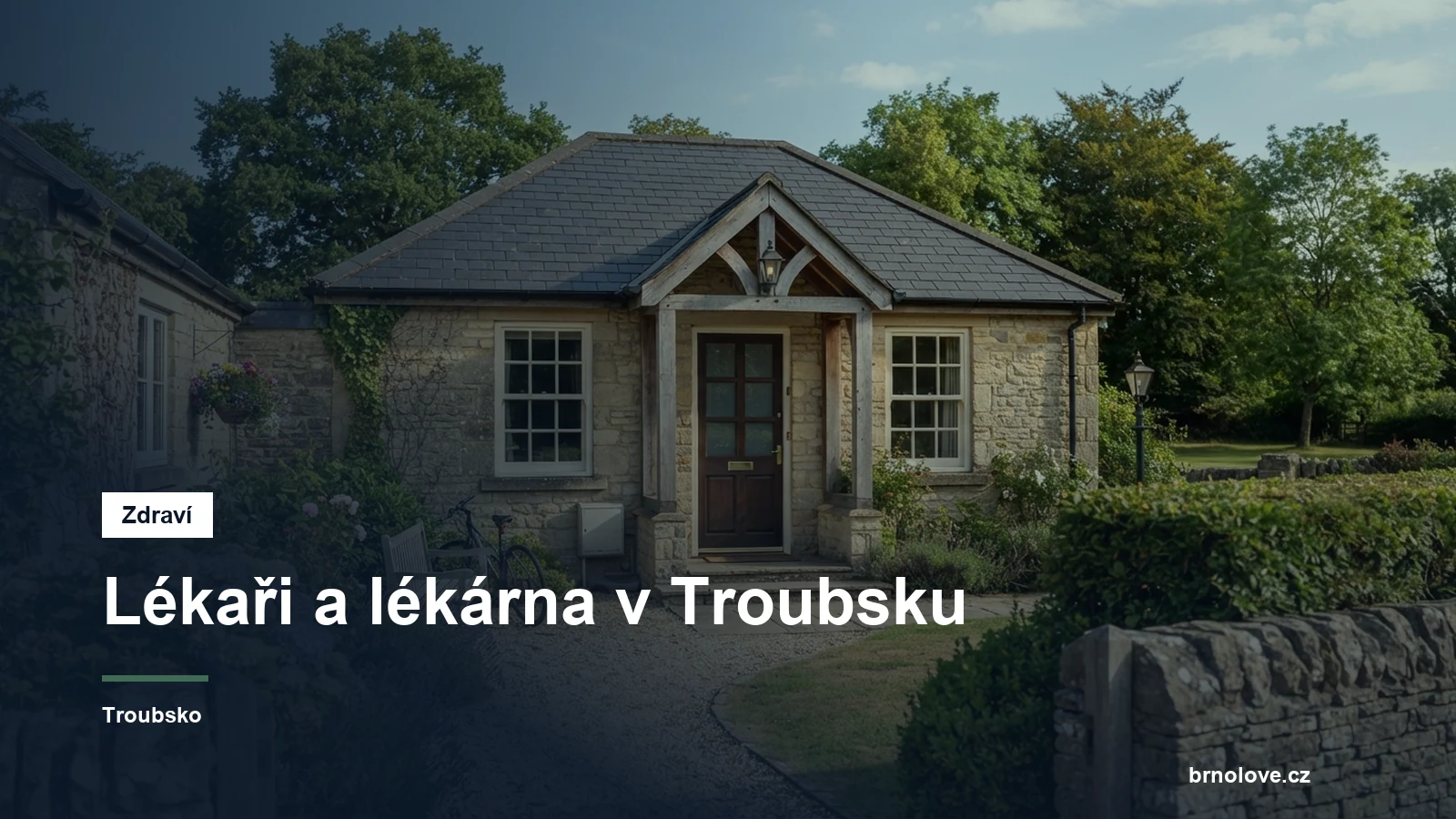 Ordinace lékaře v obci
