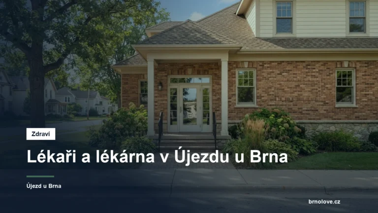 Ordinace a lékárna ve městě