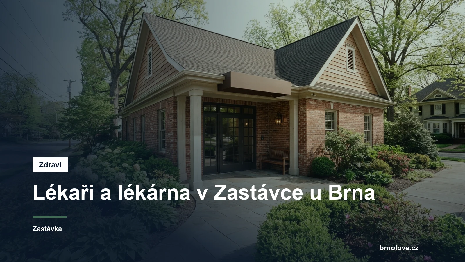 Ordinace a lékárna v obci
