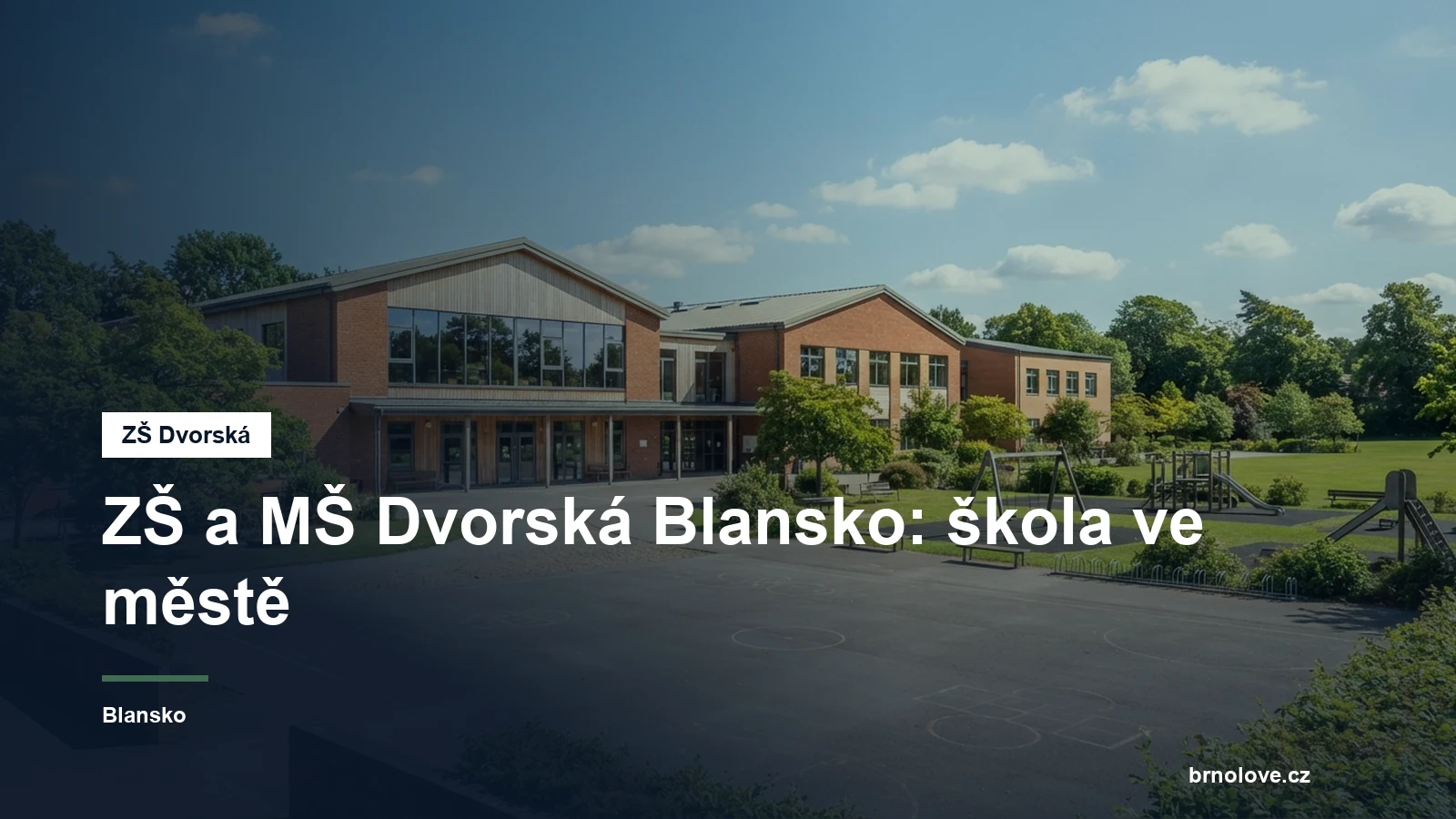 Budova základní školy