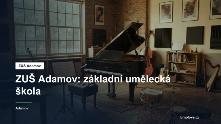 Hudební nástroje v učebně umělecké školy