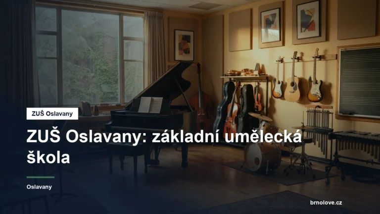 Hudební nástroje v učebně umělecké školy