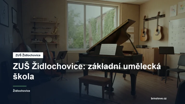 Hudební nástroje v učebně umělecké školy
