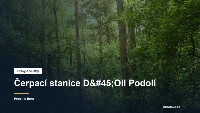 Čerpací stanice D-Oil Podolí