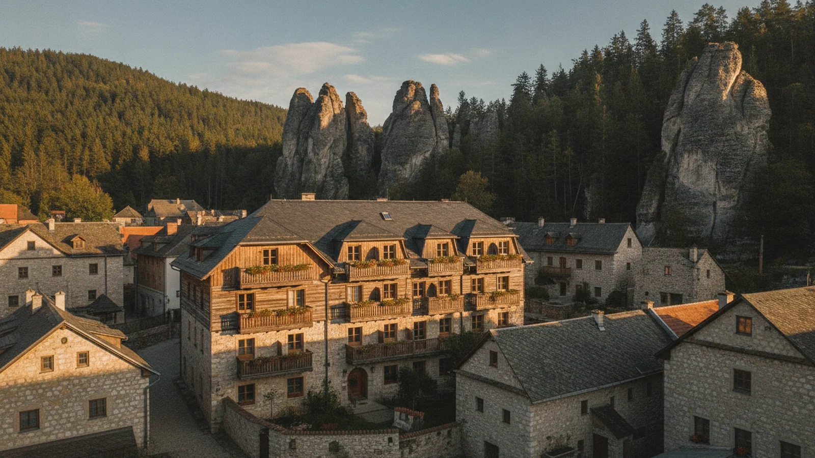 hotel stara skola sloup