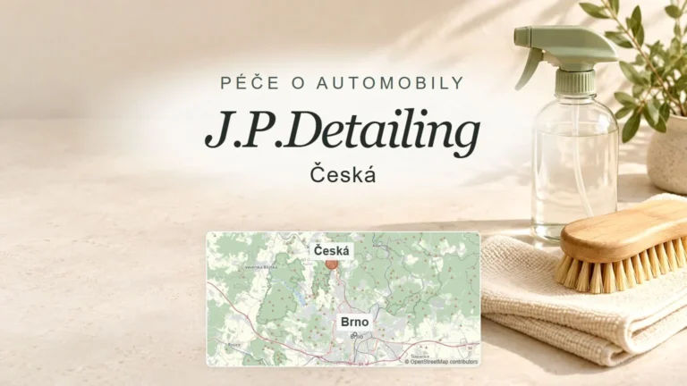 J.P.Detailing, Česká – obecný tematický motiv oboru a orientační mapa obce u Brna