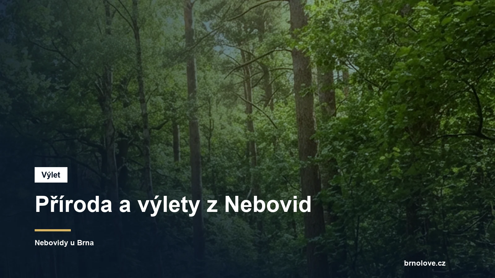 Příroda a výlety z Nebovid