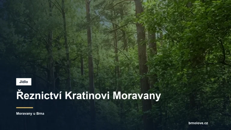 Řeznictví Kratinovi Moravany