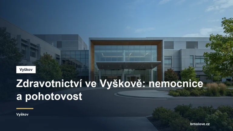 Zdravotnictví ve Vyškově: nemocnice a pohotovost