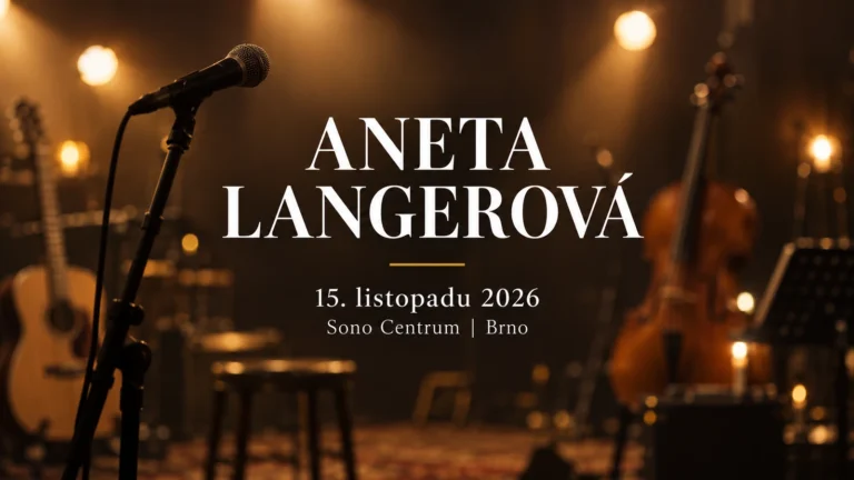 Aneta Langerová v Brně 2026: Zázračná písně krajina v Sonu