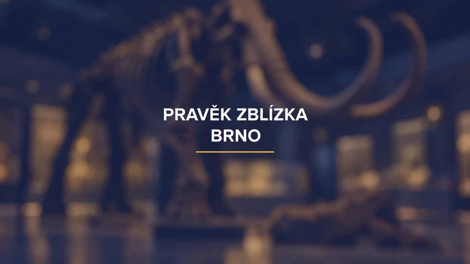 Magazín BrnoLove: Anthropos pro dospělé: návštěva pravěku, která nekončí u mamuta