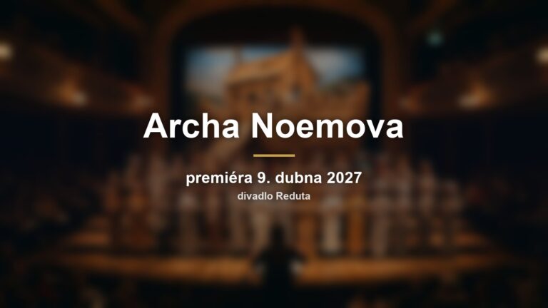 Archa Noemova v Redutě: Brittenova opera, ve které zpívají i děti