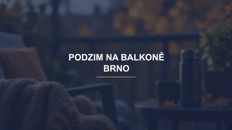 Podzimní magazín BrnoLove: Balkon na podzim: jak si zařídit kout na krátké posezení