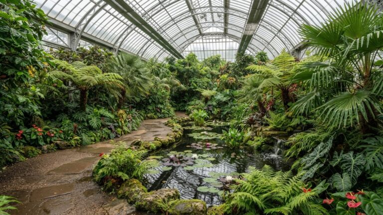 Botanická zahrada MU na Kotlářské: skleníky s viktorií v centru Brna