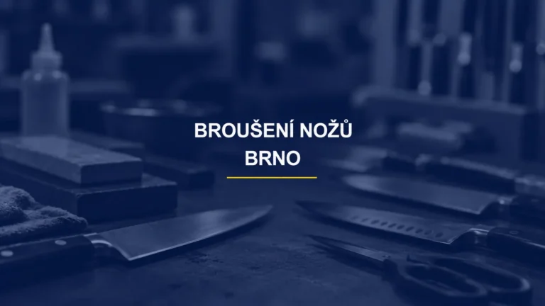 BROUŠENÍ NOŽŮ / BRNO
