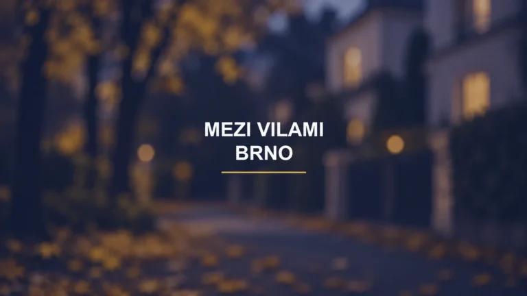 Magazín BrnoLove: Černá Pole bez rezervace: procházka mezi vilami z veřejných ulic