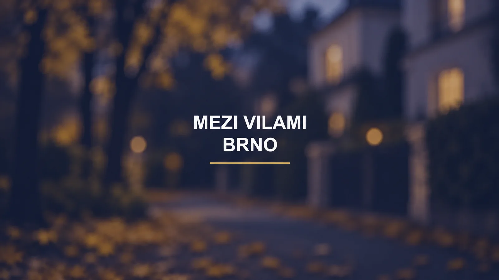 Magazín BrnoLove: Černá Pole bez rezervace: procházka mezi vilami z veřejných ulic