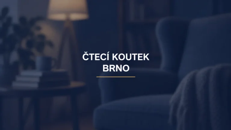 Podzimní magazín BrnoLove: Čtecí koutek v malém bytě: světlo, sezení a knihy po ruce