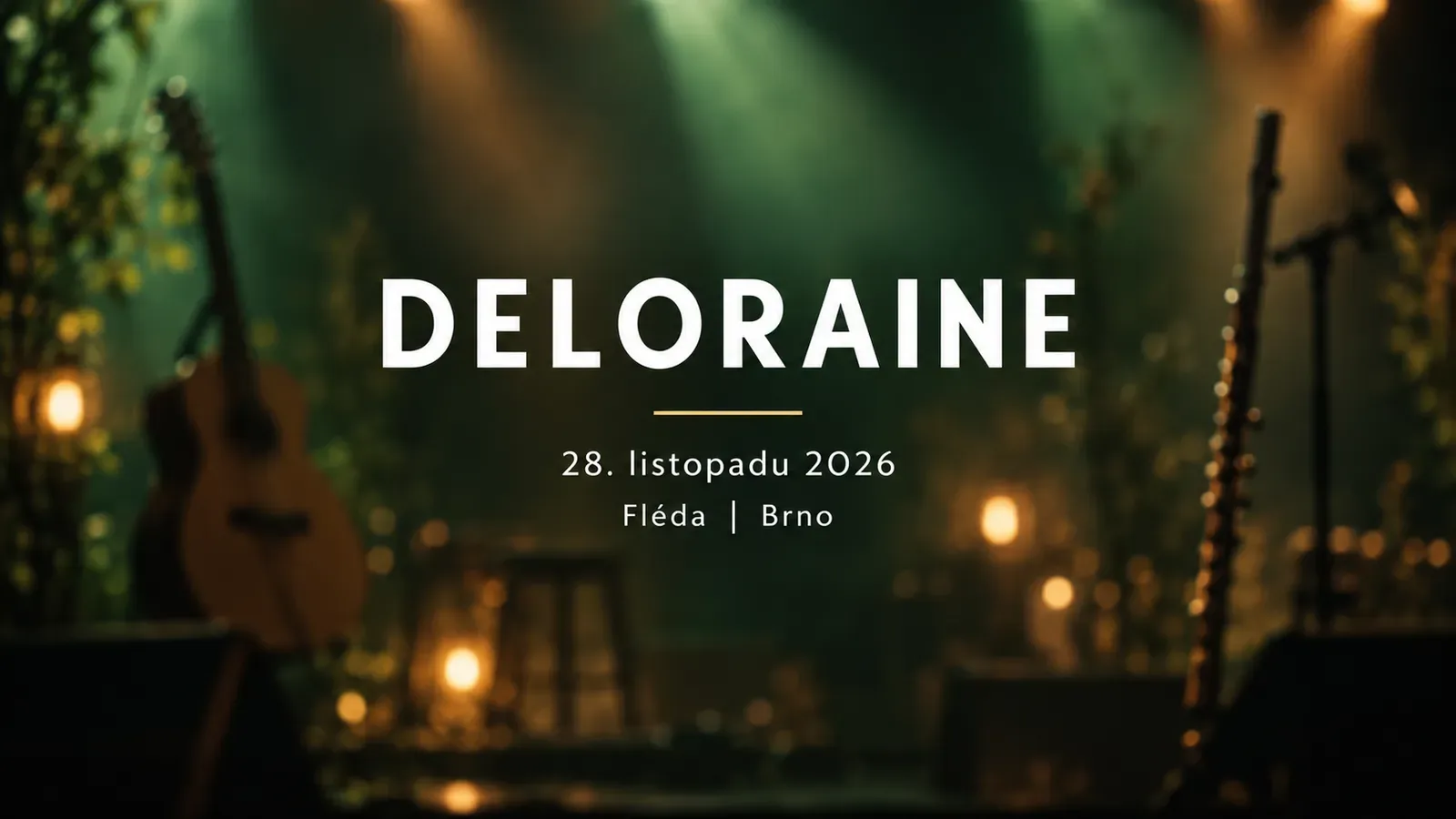 Deloraine v Brně 2026: fantasy folk na Flédě s duem Żniwa