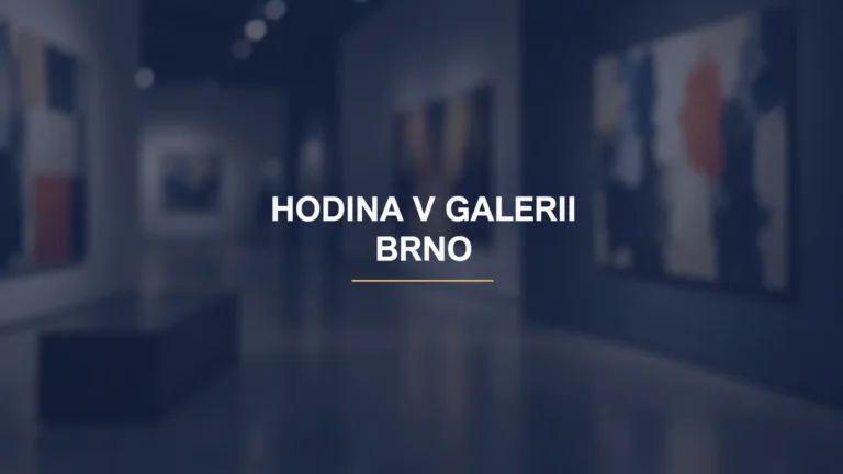 Podzimní magazín BrnoLove: Galerie na hodinu v Brně: jak si užít výstavu i po práci