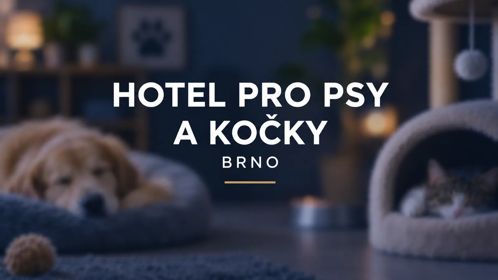 Hotel pro psy a kočky Brno: Zámeček a Kamenný Vrch