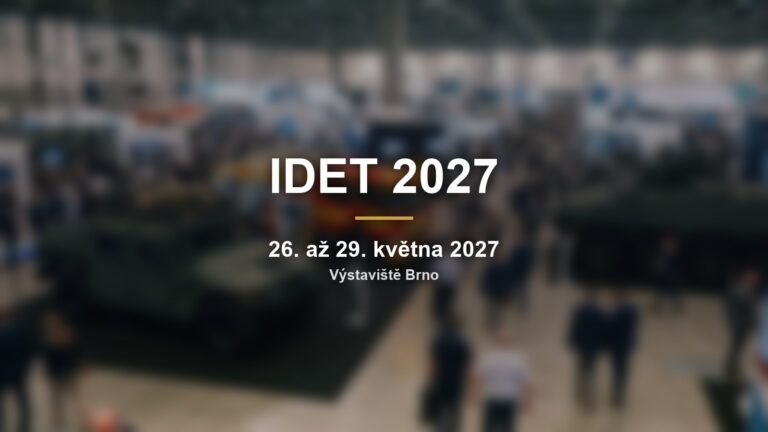 IDET, PYROS a ISET 2027: veletrhy obrany, hasičů a bezpečnosti na brněnském výstavišti