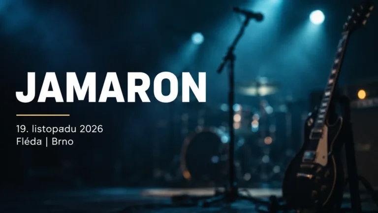 Jamaron v Brně 2026: Něco zůstane tour míří na Flédu