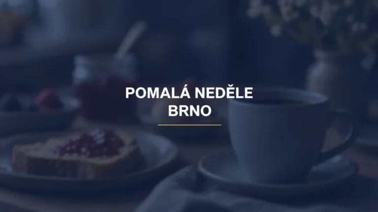 Podzimní magazín BrnoLove: Nedělní dopoledne v Brně: brunch a procházka bez spěchu