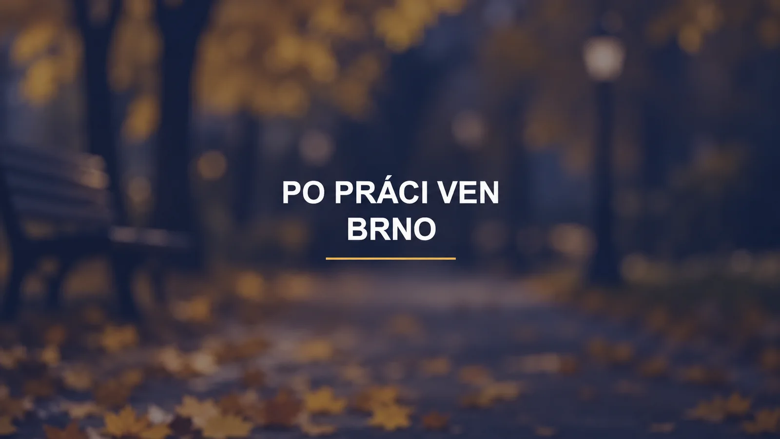 Podzimní magazín BrnoLove: Po práci ven v Brně: tři procházky na 45 minut