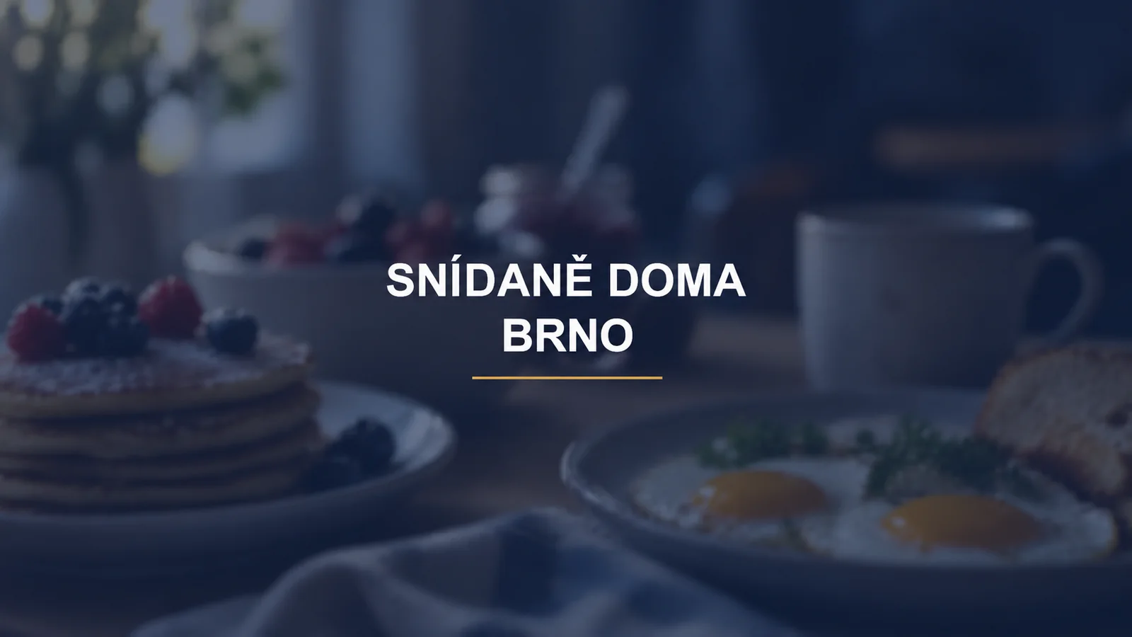 Podzimní magazín BrnoLove: Pomalá podzimní snídaně doma: lívance a slaná vejce na stůl