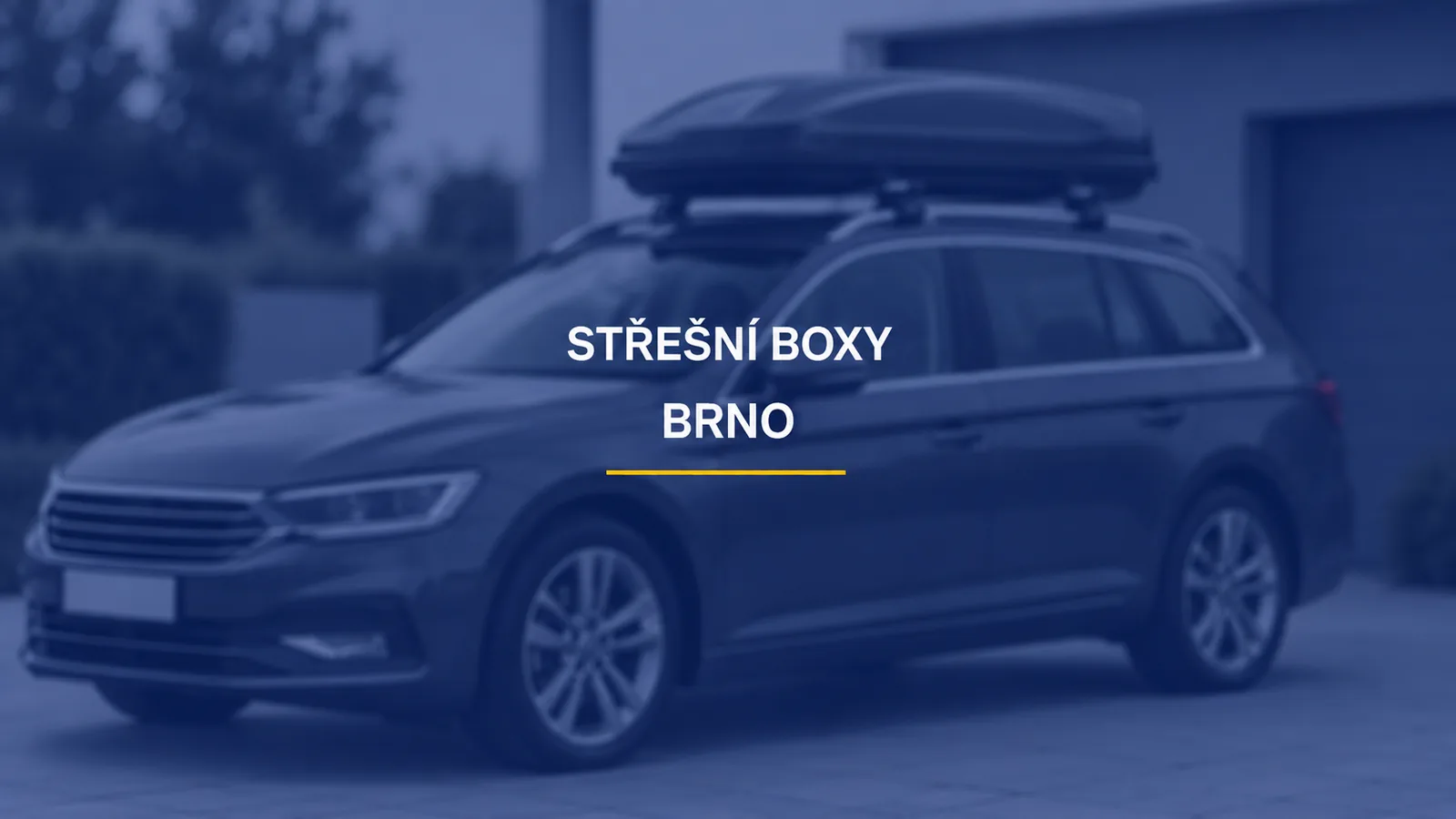 STŘEŠNÍ BOXY / BRNO