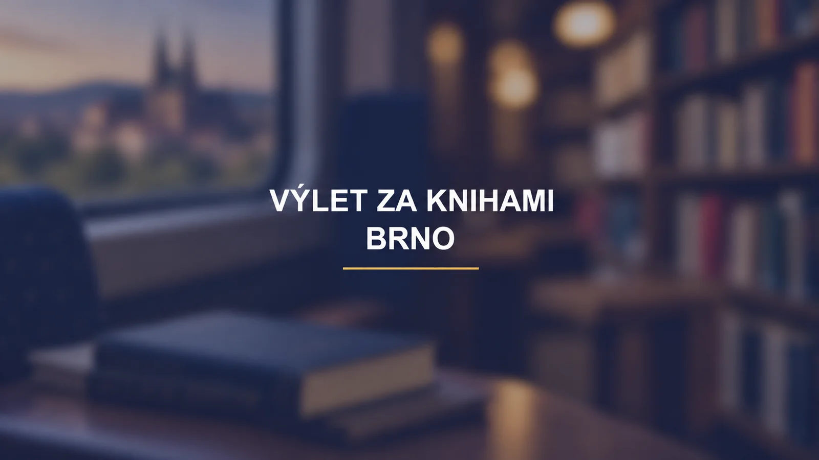Magazín BrnoLove: Rajhrad vlakem z Brna: půldenní výlet za knihami a klášterem