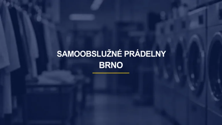 SAMOOBSLUŽNÉ PRÁDELNY / BRNO