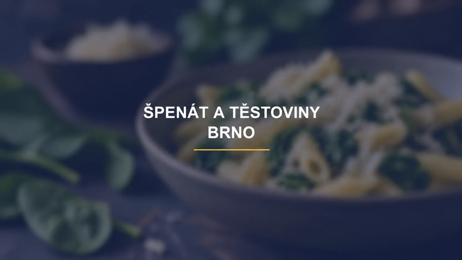 Magazín BrnoLove: Špenátové těstoviny s tvarohem: rychlá večeře bez smetany