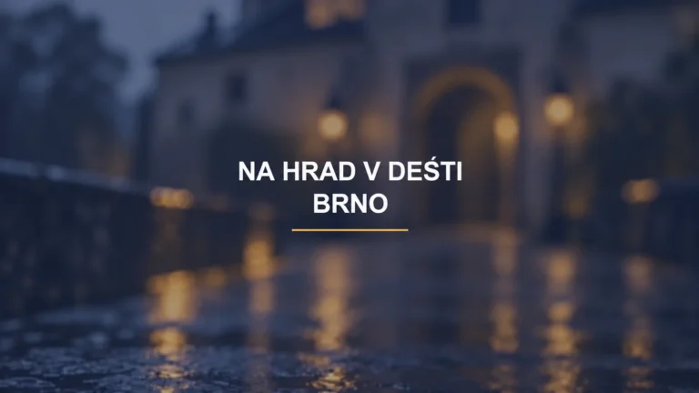 Magazín BrnoLove: Špilberk v dešti: jak spojit muzeum s krátkou cestou na hrad