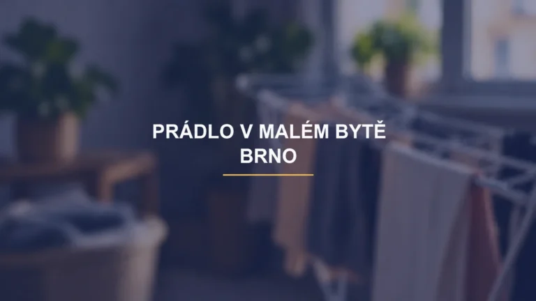 Magazín BrnoLove: Sušení prádla v malém bytě: místo, rozestupy a větrání