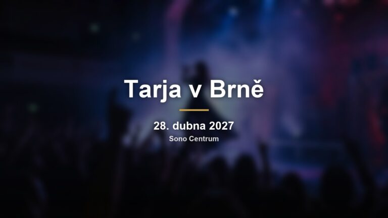Tarja v Brně: bývalá zpěvačka Nightwish přiveze Frisson Live Tour do Sono Centra