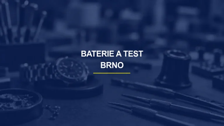 BATERIE A TEST / BRNO