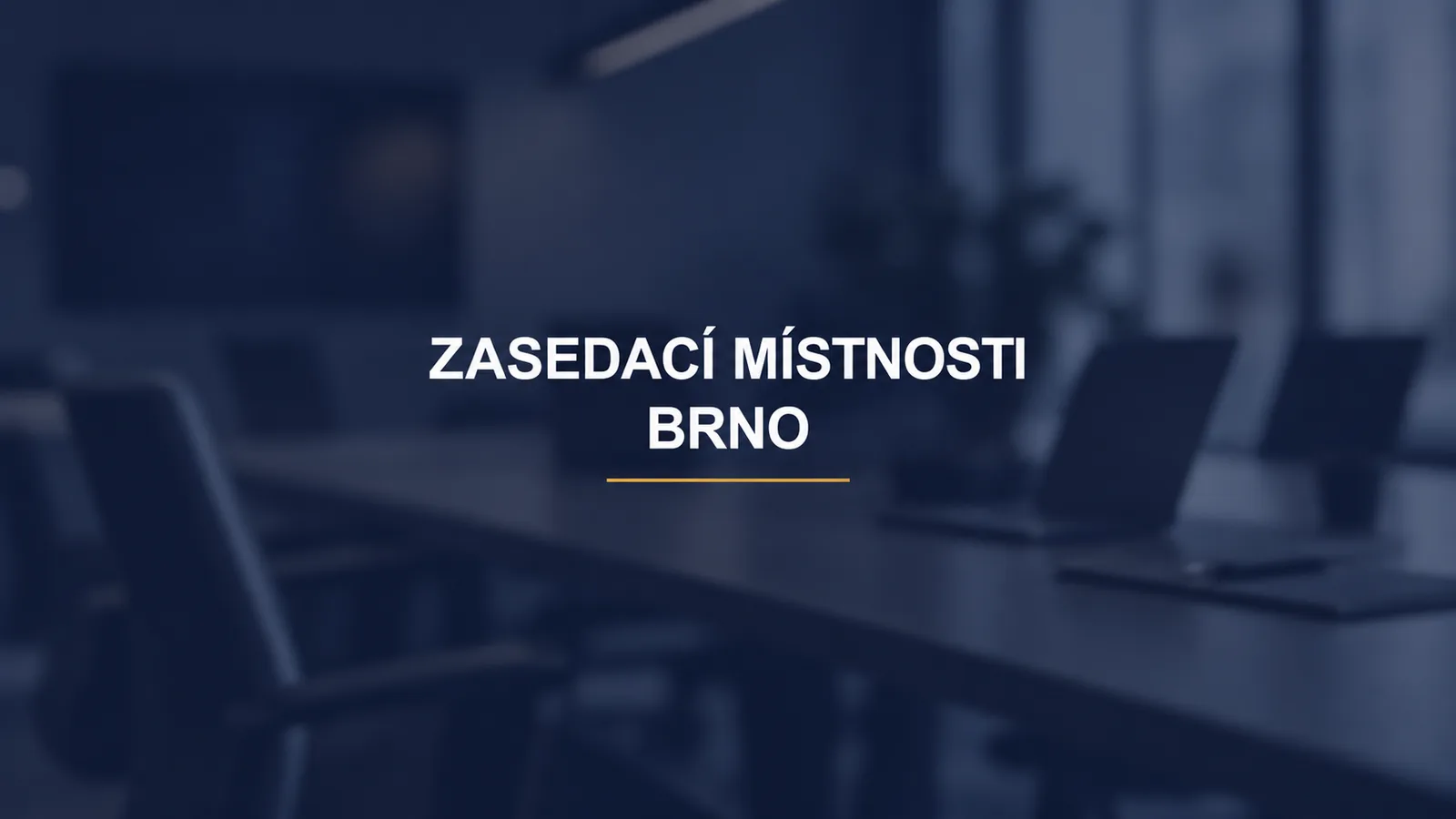 ZASEDACÍ MÍSTNOSTI / BRNO